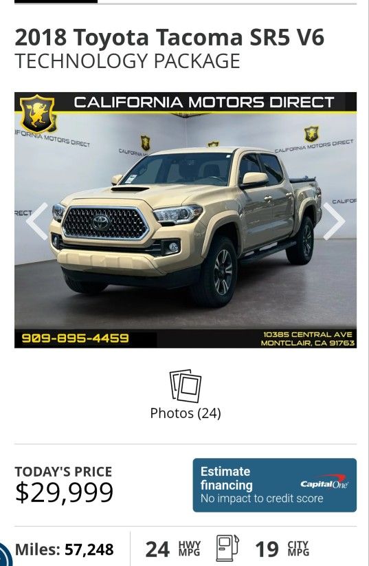 2018 Toyota Tacoma