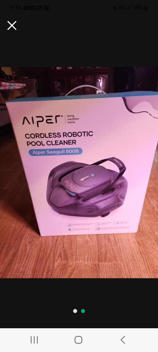 Aiper Cordless Robotic Pool Cleaner