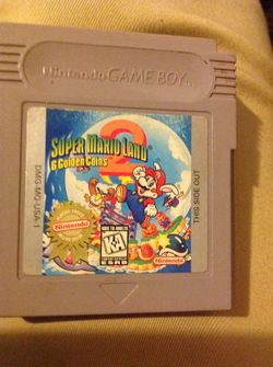 Super mario land 2 for gameboy