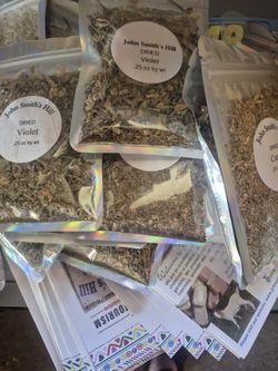 Different, Organic, Homegrown Dry Herbs And Spices