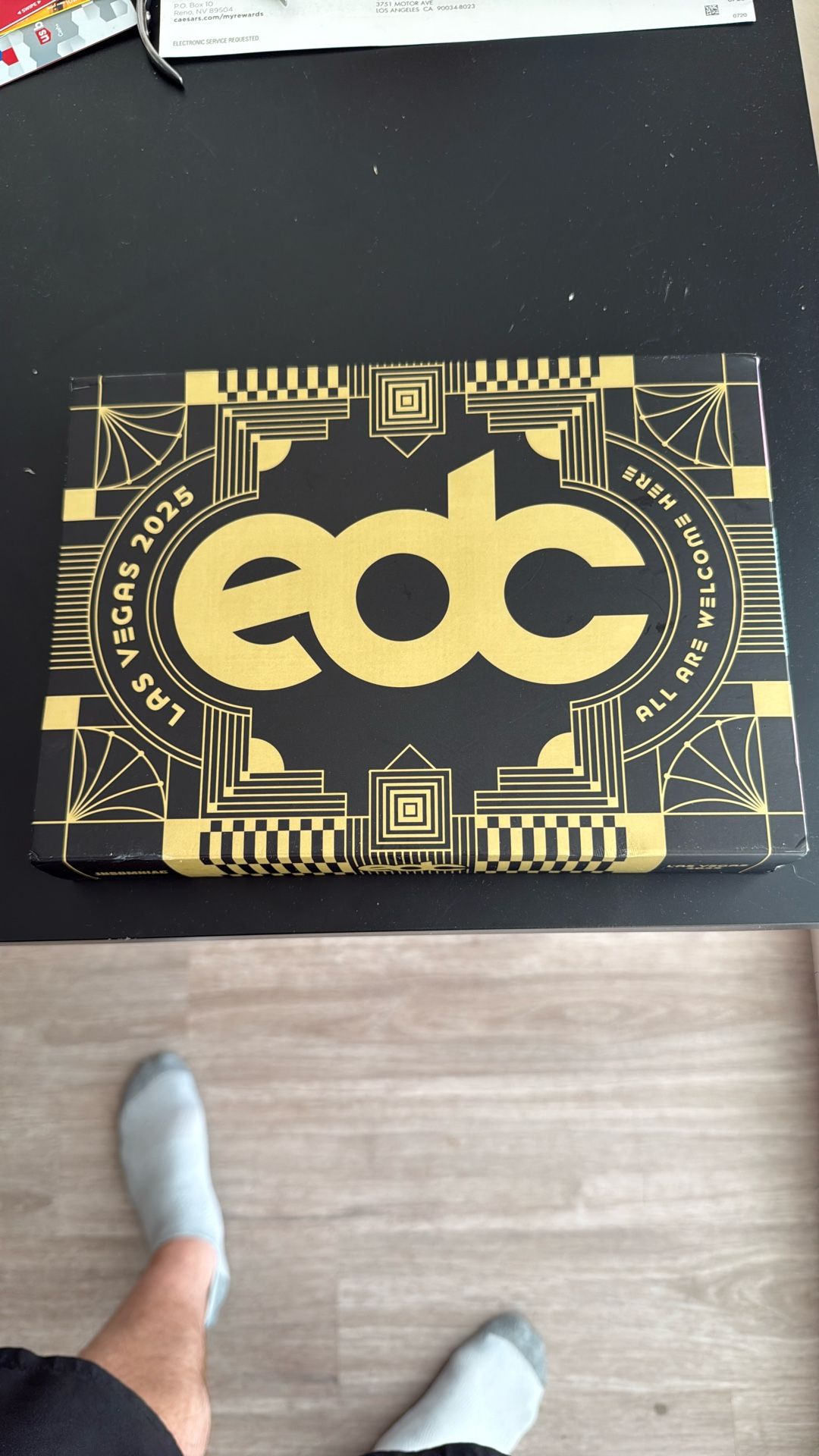 EDC Box 2025 With All Stickers And Keychain Included