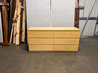 IKEA Malm 6-Drawer Double Dresser