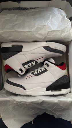 Jordan 3 Red Denim
