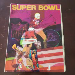 Original Super Bowl IV Program Kansas City Chiefs vs Minnesota Vikings