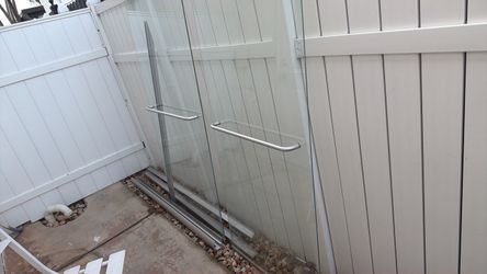 Sliding glass door