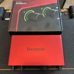 Focusrite Scarlett 2i2 (4th Gen)