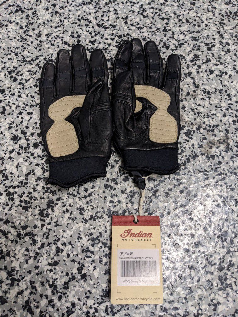 Indian Motorcycle Lady Leather Gloves