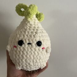 Crocheted Onion Plushie🧅