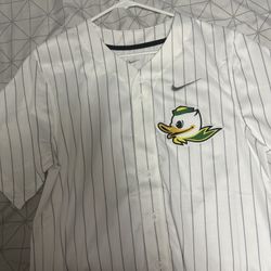 Mens Pinstripe Full Button Replica Baseball Jersey