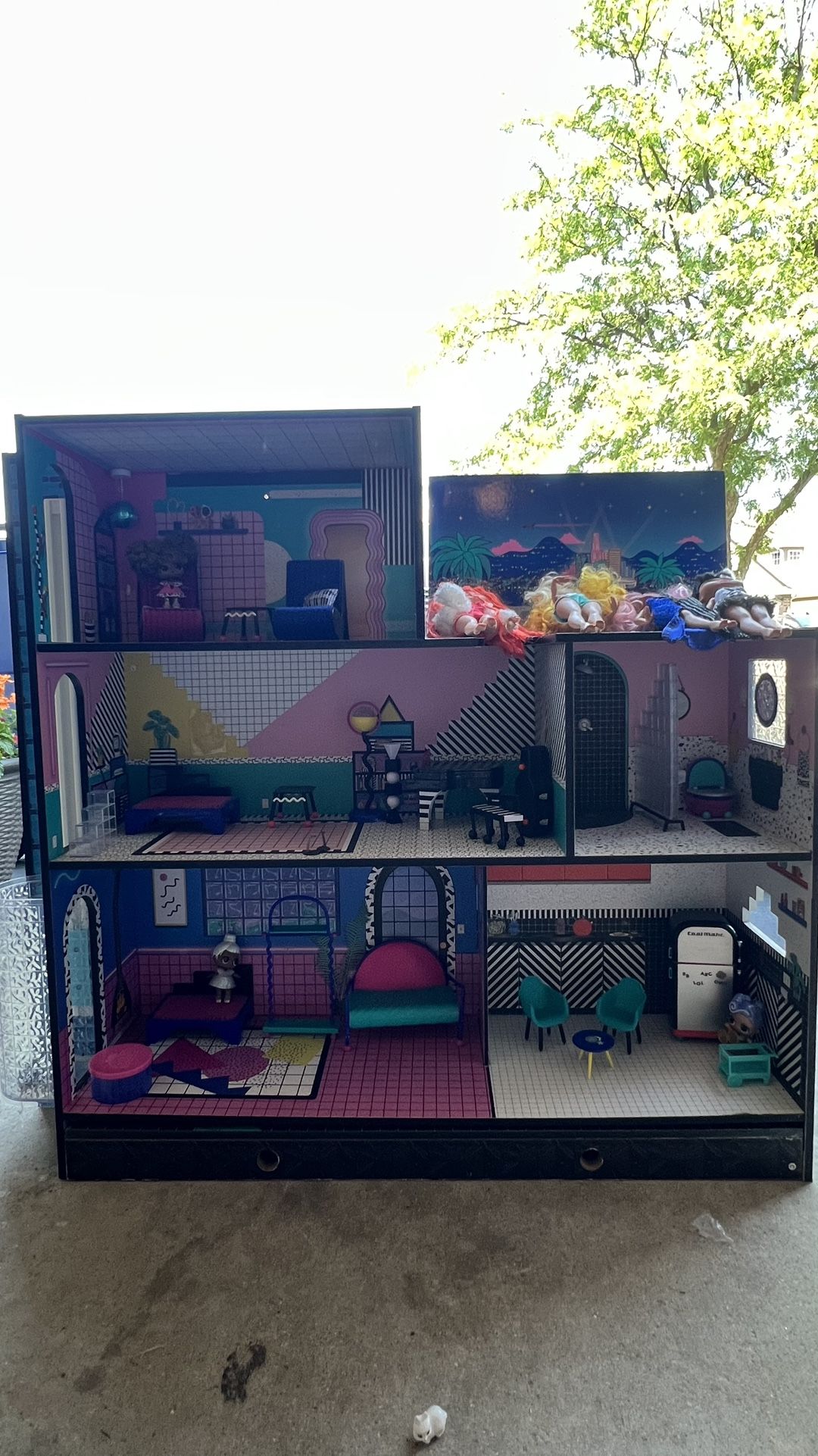 LOL Surprise OMG House Dollhouse   Made from Real Wood