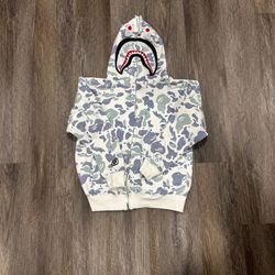 Bape Hoodie White