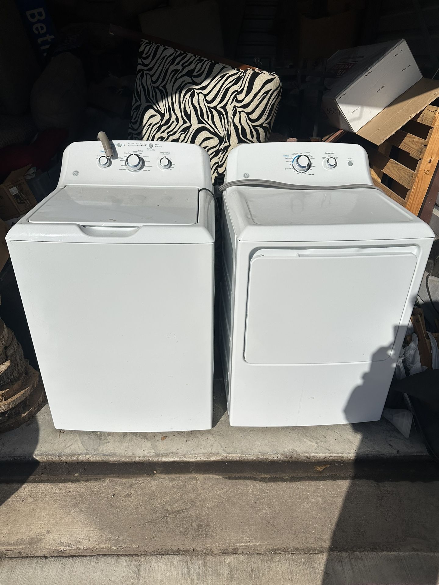 GE Washer & Dryer
