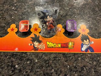 Burger King Dragonball Z DBZ Toy, Sauce, Crown