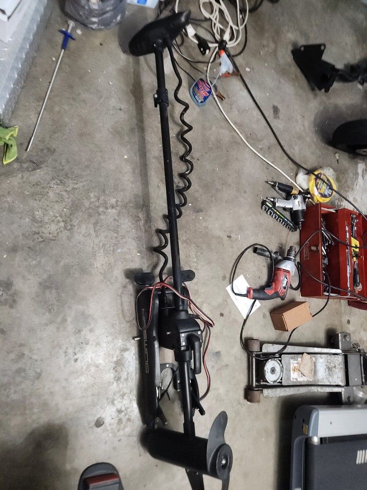 Cayman Haswing Bow Mount Trolling Motor – GPS Model – No Remote – $250 OBO