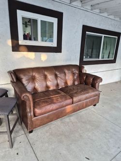 Real Leather Couch
