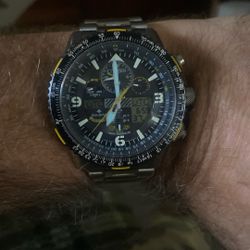 Citizen Blue Angel Eco Drive Watch 