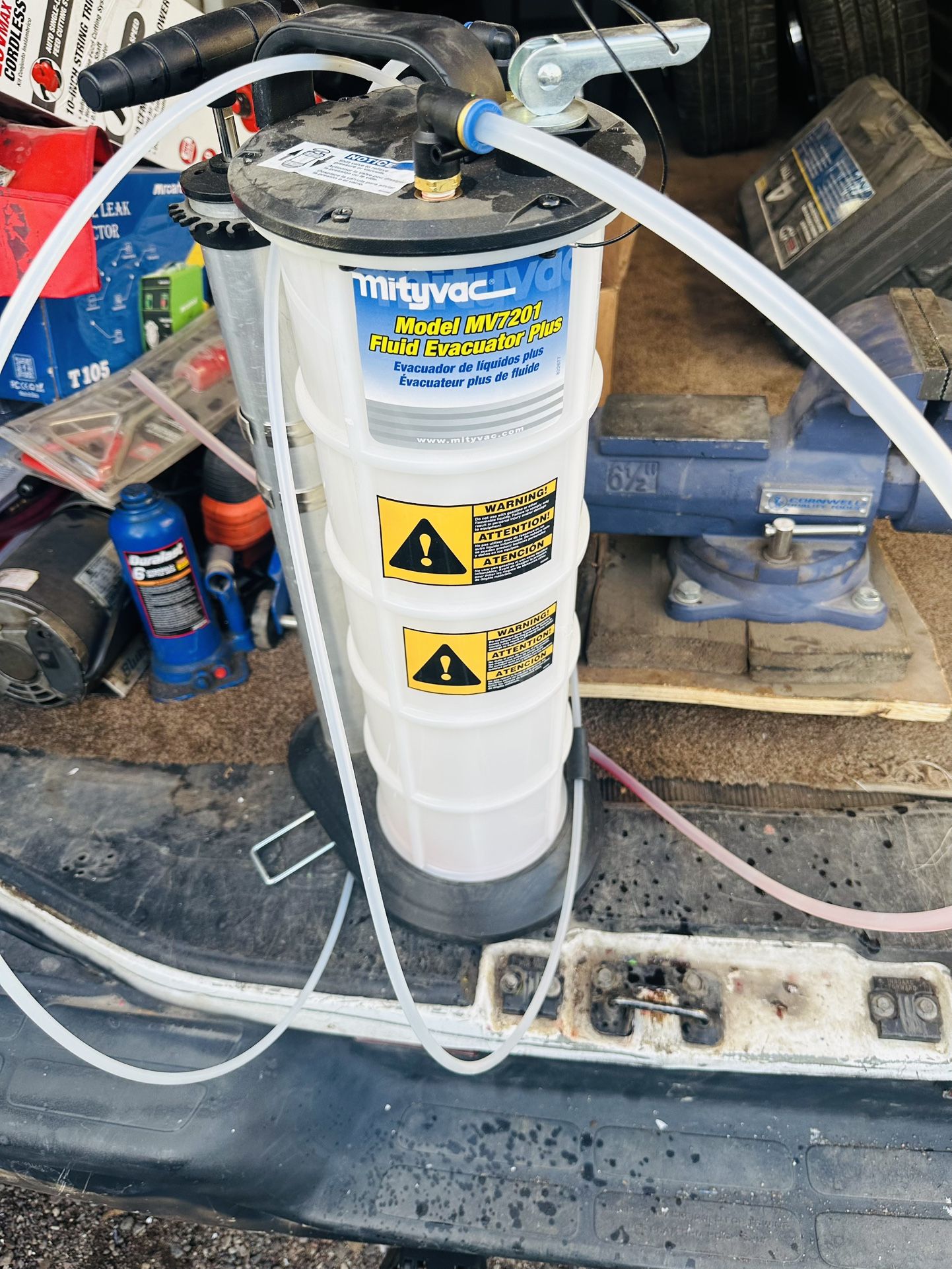 Fluid Evacuator plus $80 “PICK UP ON 51ave and Glendale 