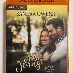 JUST JENNY: Blue Ridge Valley Book #1 by Sandra Owens (Audio MP3-CD) Unabridged Audiobook *Unused* Contemporary Romance 