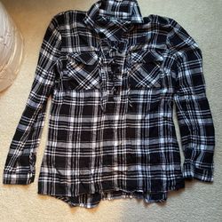 New Venus Lace Up Flannel