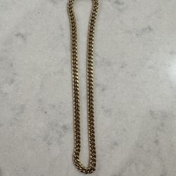 Shop GLD Gold 5 MM Cuban chain 16”