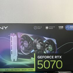 RTX PNY 5070 OC RGB GPU 