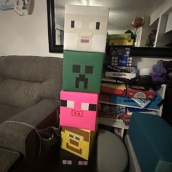 Minecraft Homemade Party Decoration 