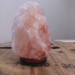 Himalayan  Salt Lamp Statement Piece