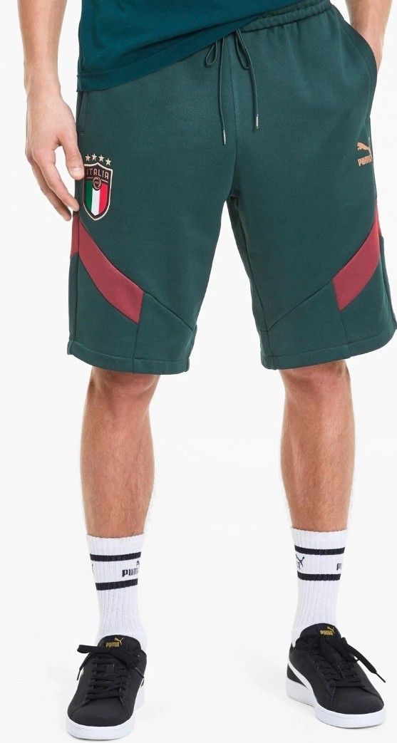 Puma Italia Iconic MCS Knitted Shorts.