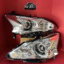 Nissan Altima. 2013. 2015 Headlights.