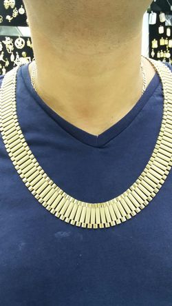10k gold top rolex chain