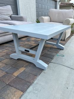 Light grey coffee table
