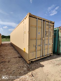 NEW 40ft High Cube One Trip Shipping Containers For Sale