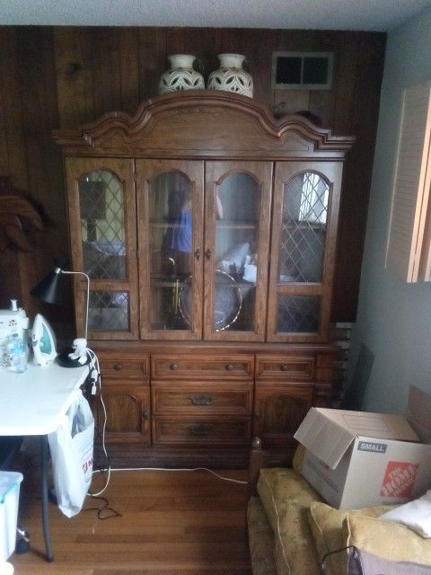 Antique China Cabinet $200 OBO