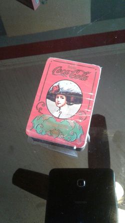 Playing cards coka cola