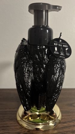 Disney Villains Bath & Body Works Maleficent Raven Soap Dispenser Retired