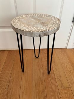 Rustic Wooden Accent Table