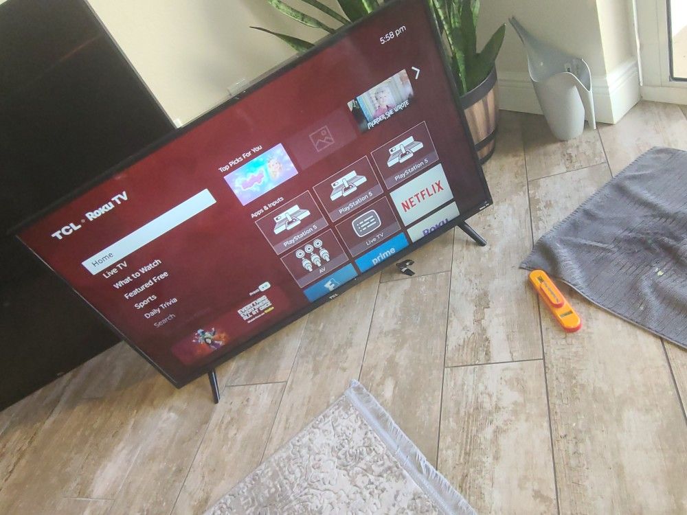 75 And 43 Inch TCL Roku