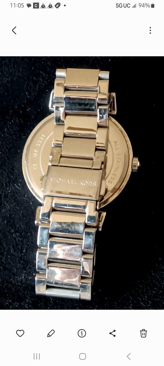 MICHAEL KORS Watch Womens w/ Receipt!