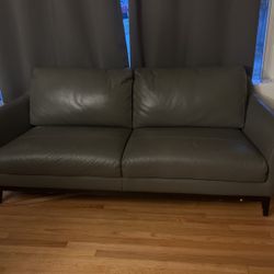 Leather Couch 