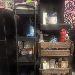 four Layer Plastic Cart