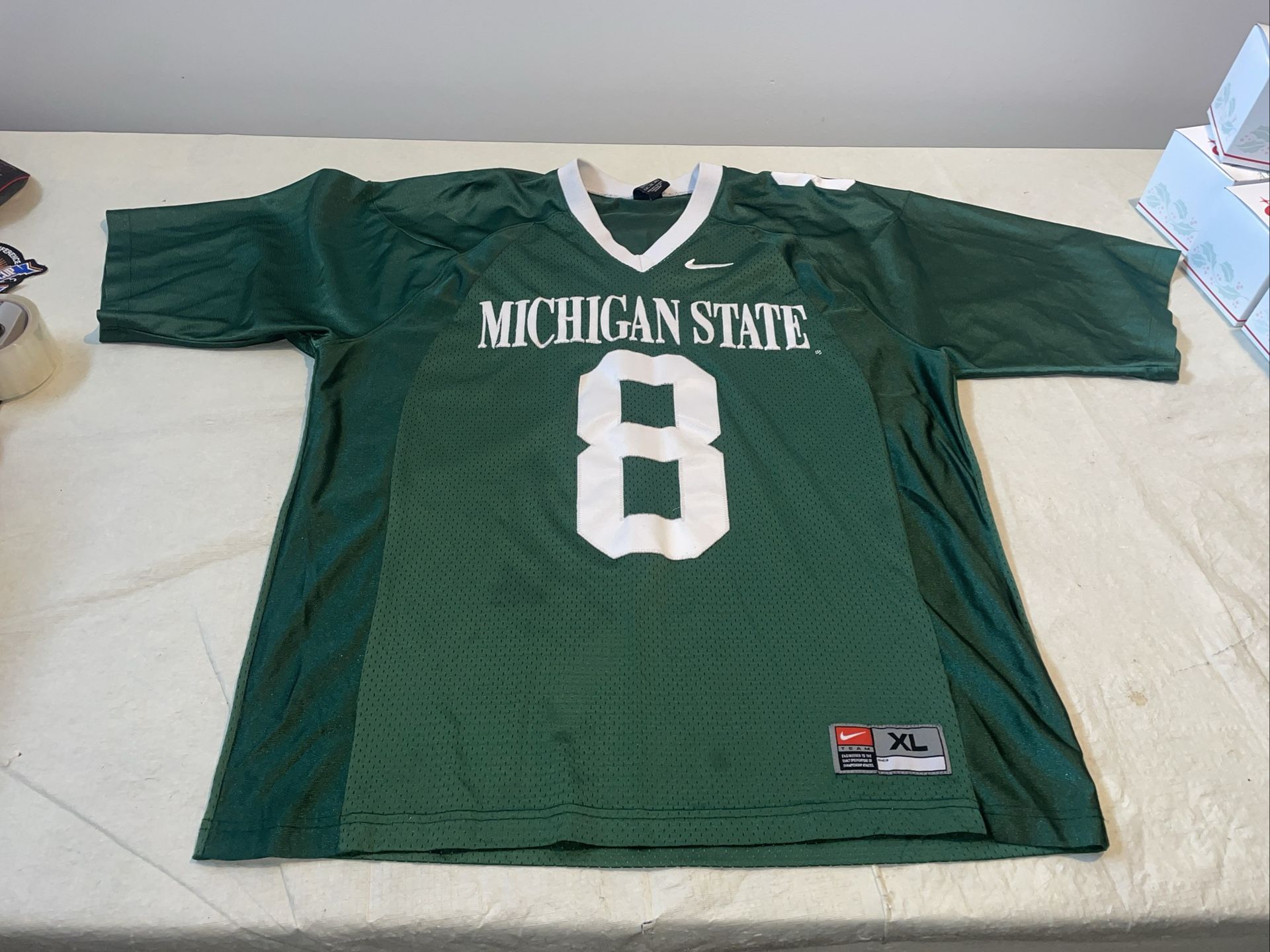 Kirk Cousins Nike Michigan State Spartans Football Jersey Men Xl Clean Sewn 2008