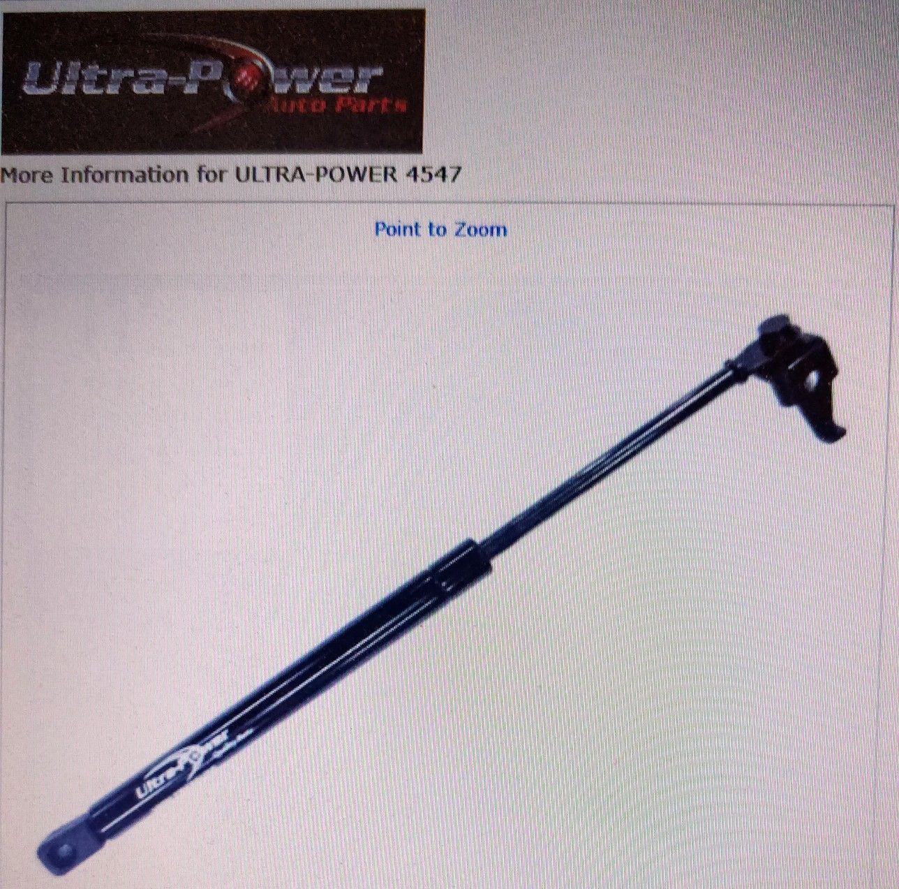 Hood lift support, Camry 2000-2001, Lexus ES300 1997-2001