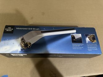 New The sharper Image BBQ Motorized Grill Brush