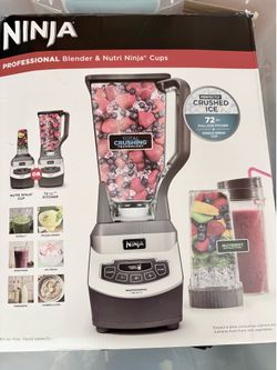 ninja professional blender and nutri ninja cups