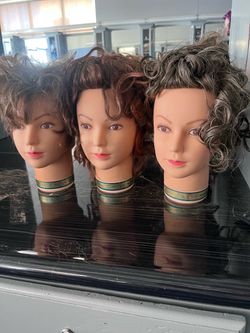 Cabeza para practicar cortes de cabello