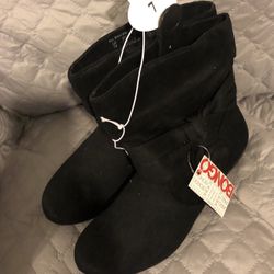 New With Tags Bongo Womens Boots - Black 