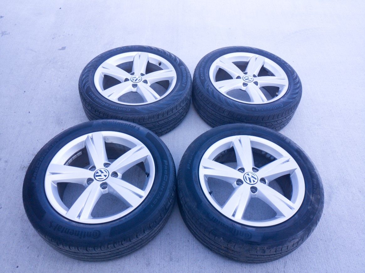 Set of 17 inch Audi Volkswagen Jetta Passat Wheels