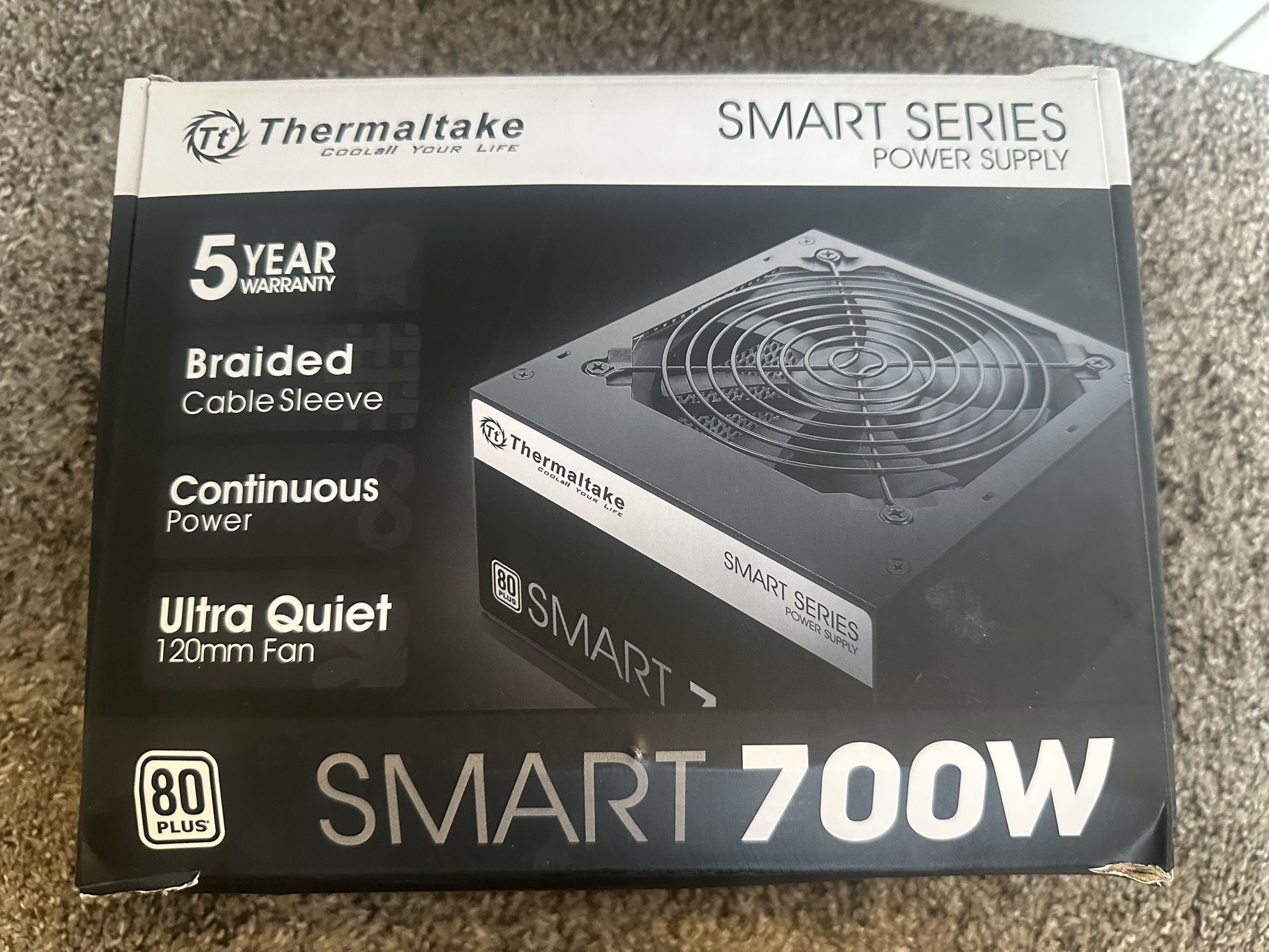 Thermaltake 700W Silver(80+) Power Supply