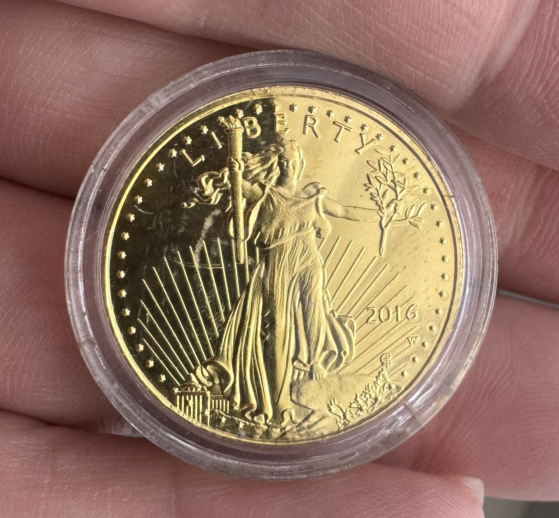 1/2oz Double eagle Gold Coin