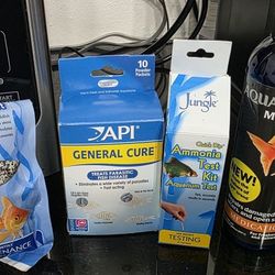 Aquarium care and fish food